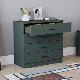 Lassic Vida Designs Riano Green 4 Drawer Chest Of Drawers (H) 720mm X (W) 750mm X (D) 360mm - thumbnail 5