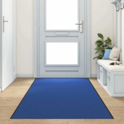 Berkfield Washable Blue Doormat 120X350 Cm - thumbnail 1
