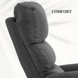 Homcom Power Lift Recliner Electric Reclining Chair With Remote Dark Grey - thumbnail 7