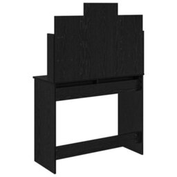 Walplus Dressing Table Black Oak 96 X 39 X 142 Cm Engineered Wood - thumbnail 8