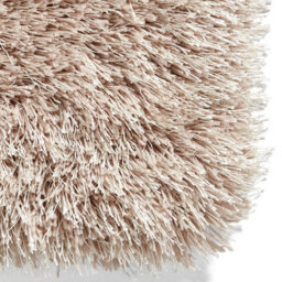 Beige Plain Shaggy Rug, Anti-Shed Rug, Easy To Clean Handmade Rug, Modern Rug For Bedroom, & Dining Room-200Cm X 290Cm - thumbnail 2