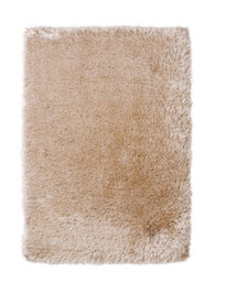 Beige Plain Shaggy Rug, Anti-Shed Rug, Easy To Clean Handmade Rug, Modern Rug For Bedroom, & Dining Room-200Cm X 290Cm - thumbnail 1