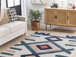 Beliani Rug Kozlu Multicolour 160 X 230 Cm Cotton - thumbnail 2