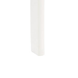 Wyld And Coco Luxehome White Mdf Console Table 91X35X75 Cm, 3 Drawers, Retro Design - thumbnail 8
