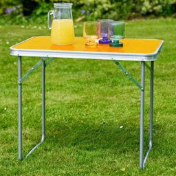Crystals 2X Portable Mdf Wooden Top Folding Dining Table Garden Outdoor Picnic Camping - thumbnail 5