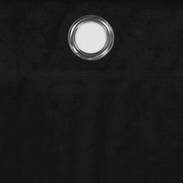 Ameha Black Curtains For Bedroom Insulated Thick Thermal Eyelet Ring Top Kitchen Blackout Curtain Pair With Tie Backs 46X54 - thumbnail 7