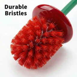Toilet Brush And Holder Set Standing Wc Bathroom Cleaning Brush Cherry Shaped - thumbnail 3