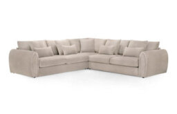 Stratus Interiors Luxury Fabric One Seater Sofa With Deep Cushioned Seating - thumbnail 2