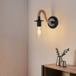 4Pcs Retro Vintage Wall Light Industrial Wooden Wall Lamp Indoor Sconce Bedroom - thumbnail 3