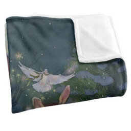 Jq Licensing Silky Gifts Christmas Supersoft Blanket Multicoloured (152Cm X 127Cm) - thumbnail 3