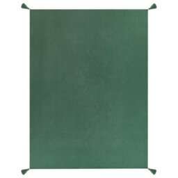 Beliani Bedspread Lindula Cotton 150 X 200 Cm Green - thumbnail 4