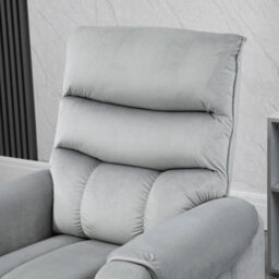 Homcom Power Lift Chair, Rise And Recliner Chair With Remote Control, Grey - thumbnail 8