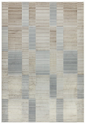 Ripple Stiped Geometric Abstract Modern Rug For Living Room Bedroom And Dining Room-120Cm X 170Cm - image 1