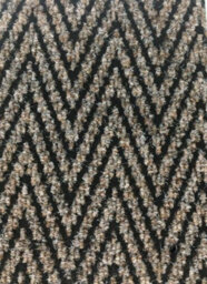 Super Magnum & Magnus Entrance Matting By Remland (Chevron Beige & Black, 2M X 2M) - thumbnail 1