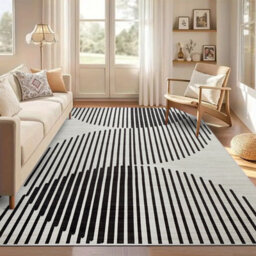 Aspire Homeware Luxury Large Rug, Non-Slip Plush Living Room Bedroom Area Carpet, Cosy Floor Rug Jett (L)230 X (W)160Cm