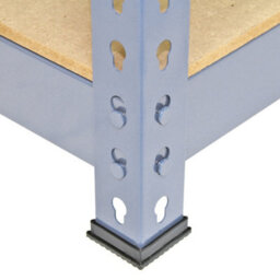MonsterShop Garage Shelving 120Cm Grey Shed Shelves/wide Metal Warehouse Storage Racking - thumbnail 7
