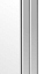 Mirroroutlet Luxford All Glass Free Standing Cheval Dress Mirror 150 X 40Cm - thumbnail 4