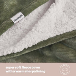Silentnight Snugsie Giant Blanket - Green - thumbnail 4