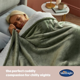 Silentnight Snugsie Giant Blanket - Green - thumbnail 5