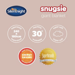 Silentnight Snugsie Giant Blanket - Green - thumbnail 8