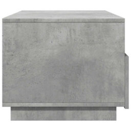 Berkfield Coffee Table With Led Lights Concrete Grey 90X49X40 Cm - thumbnail 6