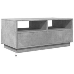 Berkfield Coffee Table With Led Lights Concrete Grey 90X49X40 Cm - thumbnail 7