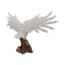 Snowy Rest Owl Figurine Ornament - Nemesis Now - thumbnail 3