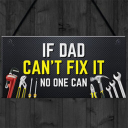 Red Ocean Dad Sign Hanging Shed Garage Sign Dad Gift Fathers Day Birthday Gift For Dad Funny - thumbnail 4