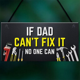 Red Ocean Dad Sign Hanging Shed Garage Sign Dad Gift Fathers Day Birthday Gift For Dad Funny - thumbnail 5