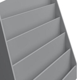 Xample Children Kids Bookcase Storage Bookshelf Toy Organizer Rack With 5 Shelves, Modern Display Shelf For Bedroom, Playroom, Nursery - thumbnail 6