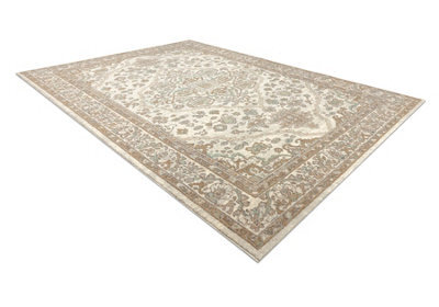 RugsX Wool Carpet Soho 477.01.la100 Osta - Ornament, Rosette Beige 80X160 Cm - image 1