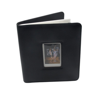 Black Pocket Photo Album Book 16Cm X 20Cm - image 1