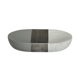 Showerdrape Luxe Grey/white Soap Dish - thumbnail 2