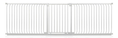 Safetots Elite Pressure Safety Gate, 271Cm - 280Cm, Matt White, Pressure Fit Stair Gate - image 1