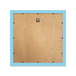 "10X10"" Light Blue Picture Frame - 10X10"" Square Frame With 9X9"" Mount For 10X10""/9X9"" Pictures Moderrn Style Thin Edge, 1 Pack" - thumbnail 3