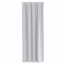 Berkfield Curtains With Curtains 2 Pcs Pale Grey 260 X 140 Cm Polyester - thumbnail 3