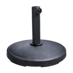 Sundaze Taupe 3M Round Garden Parasol Umbrella Outdoor Patio Crank Tilt With Base - thumbnail 3