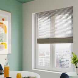 GoodHome Studio Grey Nickel Effect Aluminium Venetian Blind (W)120Cm (L)180Cm - thumbnail 2