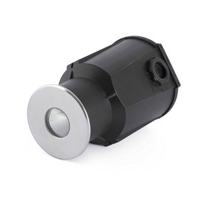 Luminosa Lighting Luminosa Taro Led Recessed Outdoor Ground Light Matt Nickel Ip67 - image 1