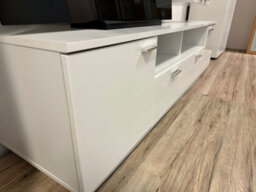 Impact Furniture Large Tv Unit With Drawers Storage White Gloss Cabinet Entertainment Media Stand For Up To 65 Inch Tv Modern Sol - thumbnail 6
