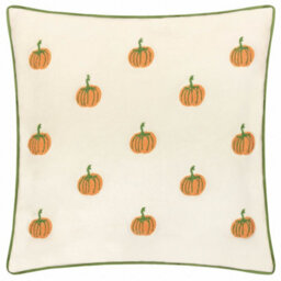 furn. Wylder Pumpkin Spice Tufted Velvet  Feather Filled Cushion - thumbnail 1