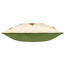 furn. Wylder Pumpkin Spice Tufted Velvet  Feather Filled Cushion - thumbnail 3