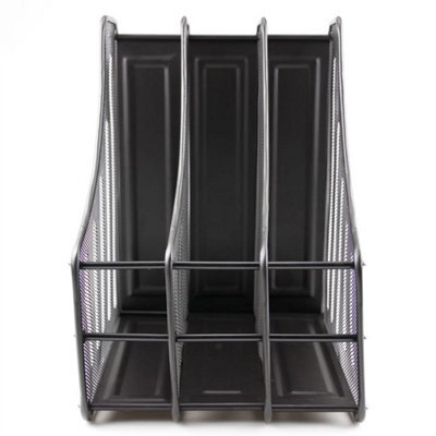 Magazine Holder File Document Letter Organiser Storage Office Desk Rack Stand - image 1