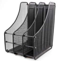 Magazine Holder File Document Letter Organiser Storage Office Desk Rack Stand - thumbnail 2
