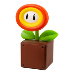 Super Mario Fire Flower Led Lamp, Officially Licensed Nintendo Desk Light For Gamers, Usb Powered Home Décor Gift, Paladone - thumbnail 3