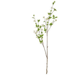 Wyld Haus Set Of 3 Tall Mock Orange Artificial Flower Sprays, 1350mm
