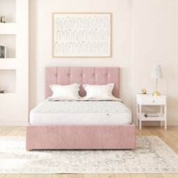 Aspire Hybrid Plus Rolled Foam & Sprung Mattress, Size Small Double - thumbnail 2