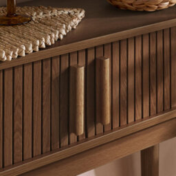 Birlea Axel Console Table Walnut - thumbnail 3