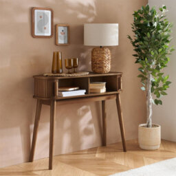 Birlea Axel Console Table Walnut - thumbnail 2