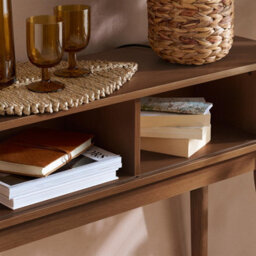 Birlea Axel Console Table Walnut - thumbnail 4